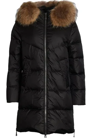 Danwear Dames, Mantels, Zwart, Maat: L Taf