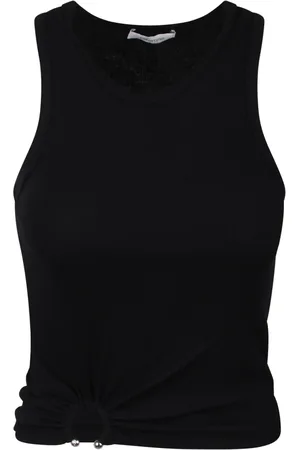 Paco rabanne Dames, Tops, Zwart, Maat: M