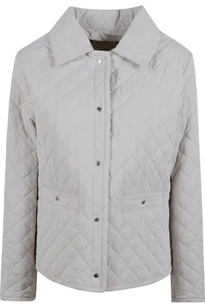 MOORER Dames, Jassen, Grijs, Maat: M Nylon
