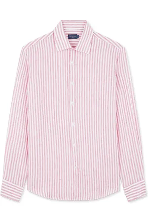 Paul & Shark Heren, Overhemden, Rood, Maat: 3XL Linnen