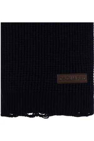Dsquared2 Heren, Accessoires, Blauw, Maat: ONE Size Wol