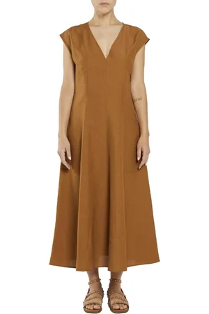 pennyblack Dames, Jurken, Geel, Maat: XL Viscose