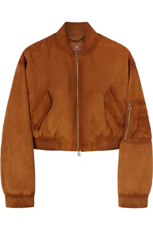 ERMANNO SCERVINO Dames, Jassen, Bruin, Maat: 2XS Leer