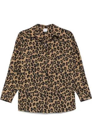 Aspesi Dames, Blouses & Shirts, Bruin, Maat: 3XS