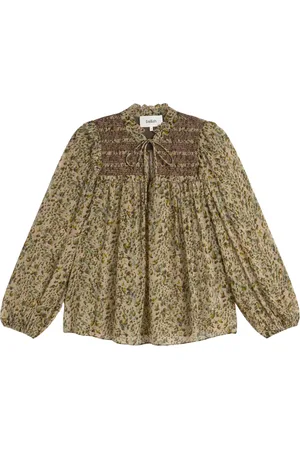 Bash Dames, Blouses & Shirts, Bruin, Maat: XS