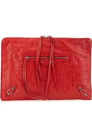 Balenciaga Dames, Pre-owned, Rood, Maat: ONE Size Leer