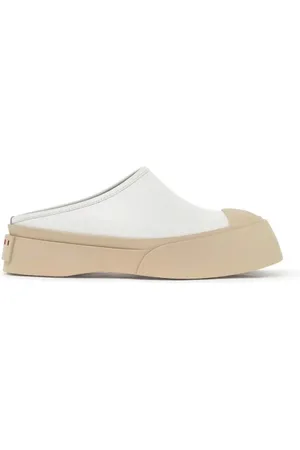 Marni Dames, Schoenen, Wit, Maat: 40 EU Leer