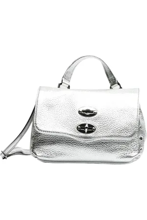 Zanellato Dames, Tassen, Grijs, Maat: ONE Size Leer