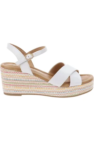 Marco Tozzi Dames, Schoenen, Wit, Maat: 38 EU Leer