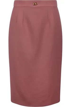 Dolce & Gabbana Dames, Rokken, Roze, Maat: S Zijde