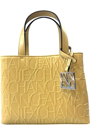 Armani Exchange Dames, Tassen, Geel, Maat: ONE Size Leer
