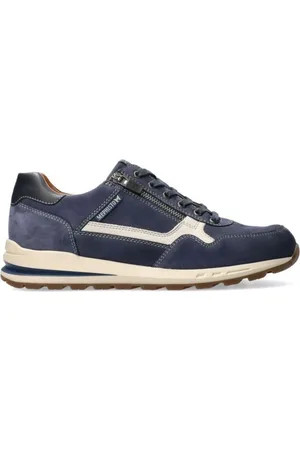 Mephisto Heren, Schoenen, Blauw, Maat: 40 EU Leer