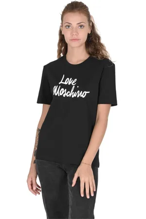 Moschino Dames, Tops, Zwart, Maat: S Katoen