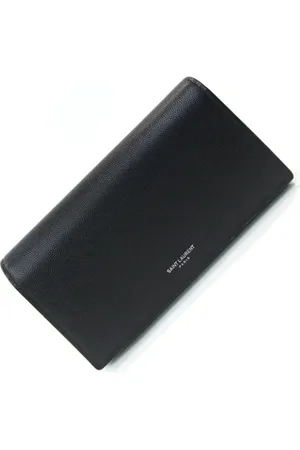Saint Laurent Unisex, Pre-owned, Zwart, Maat: ONE Size Leer