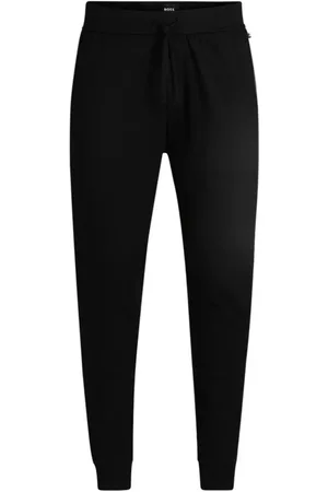 HUGO BOSS Heren, Broeken, Zwart, Maat: 2XL Katoen