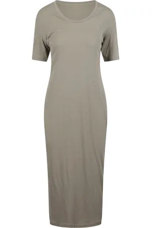 Jil Sander Dames, Jurken, Groen, Maat: S Katoen