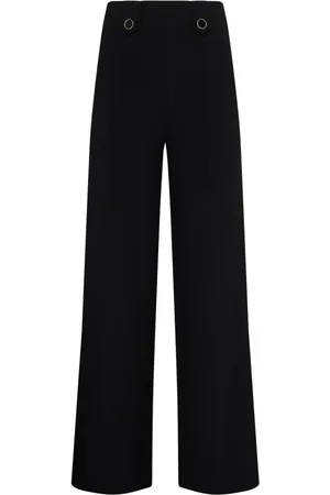 Twin-Set Dames, Broeken, Zwart, Maat: XS Viscose