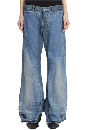 JUNYA WATANABE Dames, Jeans, Blauw, Maat: S Denim