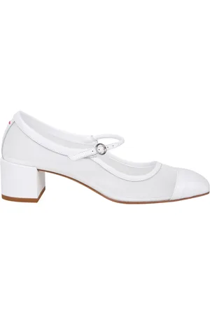 Aeyde Dames, Schoenen, Wit, Maat: 36 EU Leer