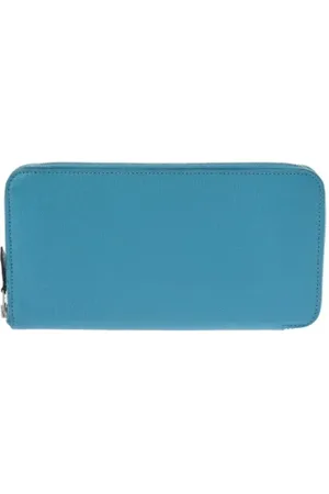 Hermès Dames, Pre-owned, Blauw, Maat: ONE Size Leer