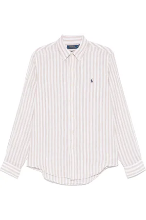 Ralph Lauren Heren, Overhemden, , Maat: M Linnen