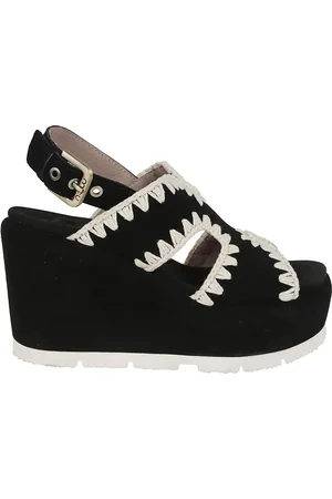 Mou Dames, Schoenen, Zwart, Maat: 37 EU Leer