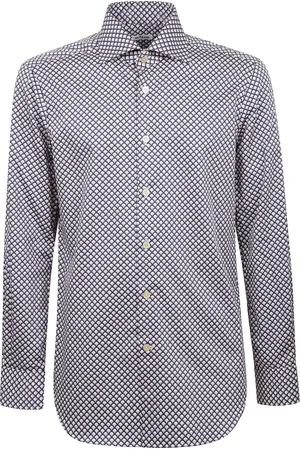 Kiton Heren, Overhemden, Roze, Maat: M Katoen