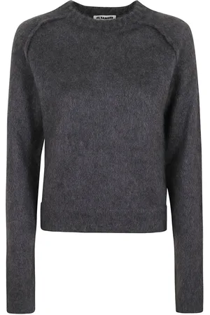 Jil Sander Dames, Truien, Grijs, Maat: M Wol