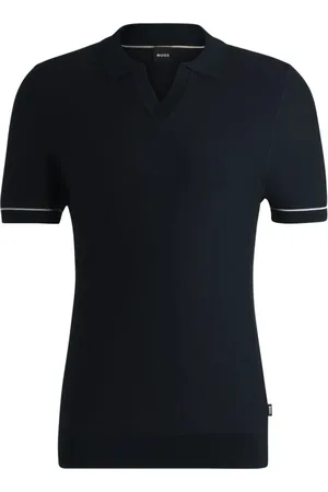 HUGO BOSS Heren, Tops, Blauw, Maat: M