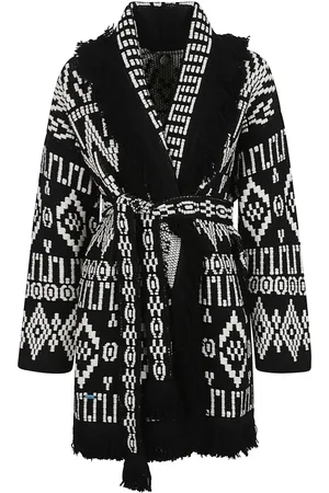 Alanui Dames, Truien, Zwart, Maat: S Wol