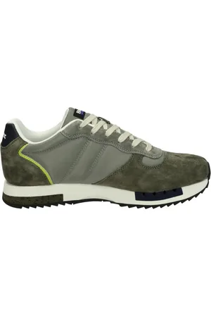 Blauer Heren, Schoenen, Groen, Maat: 40 EU Leer