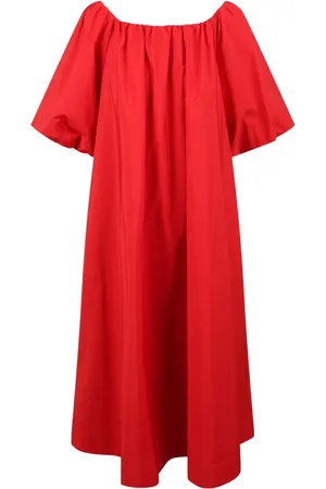 Essentiel Antwerp Dames, Jurken, Rood, Maat: M Viscose