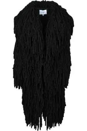 Alaïa Dames, Jassen, Zwart, Maat: S Leer