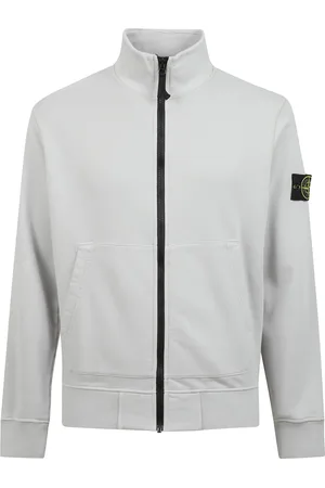 Stone Island Heren, Sweatshirts & Hoodies, Grijs, Maat: M Katoen