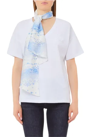 Liu Jo Dames, Tops, Wit, Maat: XL Katoen