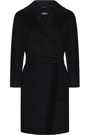 Max Mara Dames, Mantels, Zwart, Maat: S
