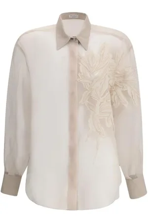 Brunello Cucinelli Dames, Blouses & Shirts, , Maat: S Zijde