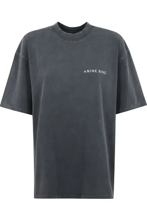 ANINE BING Dames, Tops, Zwart, Maat: M Katoen