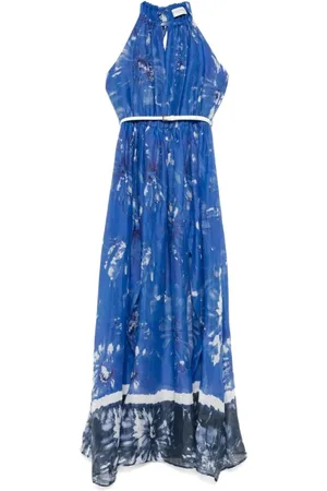 ERMANNO SCERVINO Dames, Jurken, Blauw, Maat: S