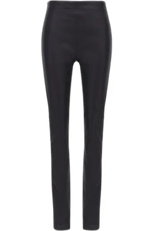 Roberto Cavalli Dames, Broeken, Zwart, Maat: 2XS