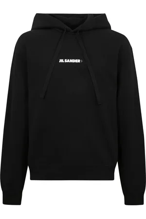 Jil Sander Heren, Sweatshirts & Hoodies, Zwart, Maat: 2XL Katoen
