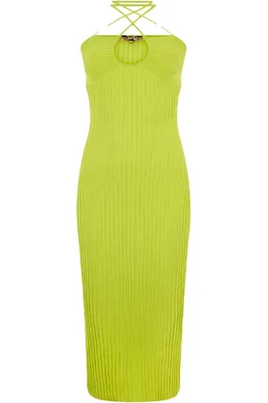Roberto Cavalli Dames, Jurken, Groen, Maat: S
