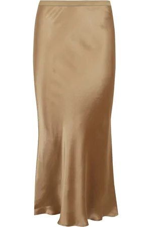 ANINE BING Dames, Rokken, Bruin, Maat: XS