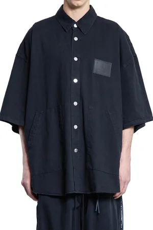 MASTERMIND Heren, Overhemden, Zwart, Maat: XL Katoen