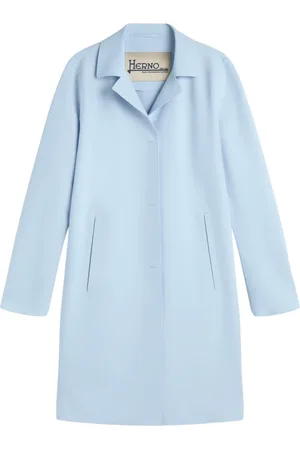 HERNO Dames, Mantels, Blauw, Maat: L Nylon