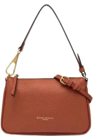 Gianni chiarini Dames, Tassen, Bruin, Maat: ONE Size Leer