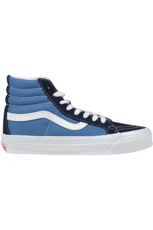 Vans Heren, Schoenen, Blauw, Maat: 36 1/2 EU Leer