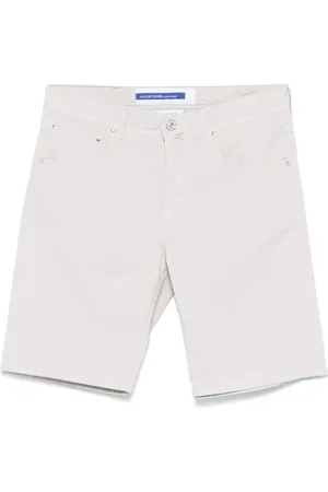 Jacob Cohen Heren, Korte broeken, Wit, Maat: W33 Denim