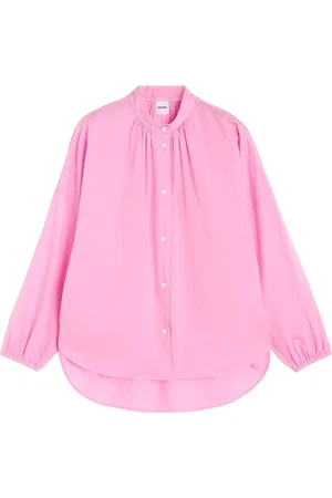Aspesi Dames, Blouses & Shirts, Roze, Maat: S Katoen