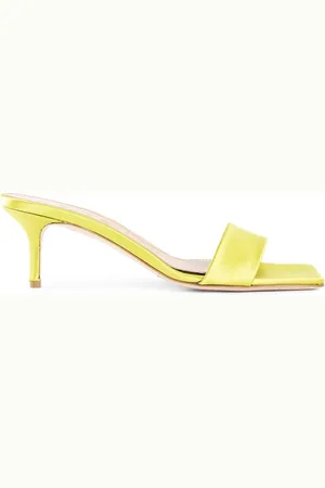 Aeyde Dames, Schoenen, Groen, Maat: 37 EU Satijn